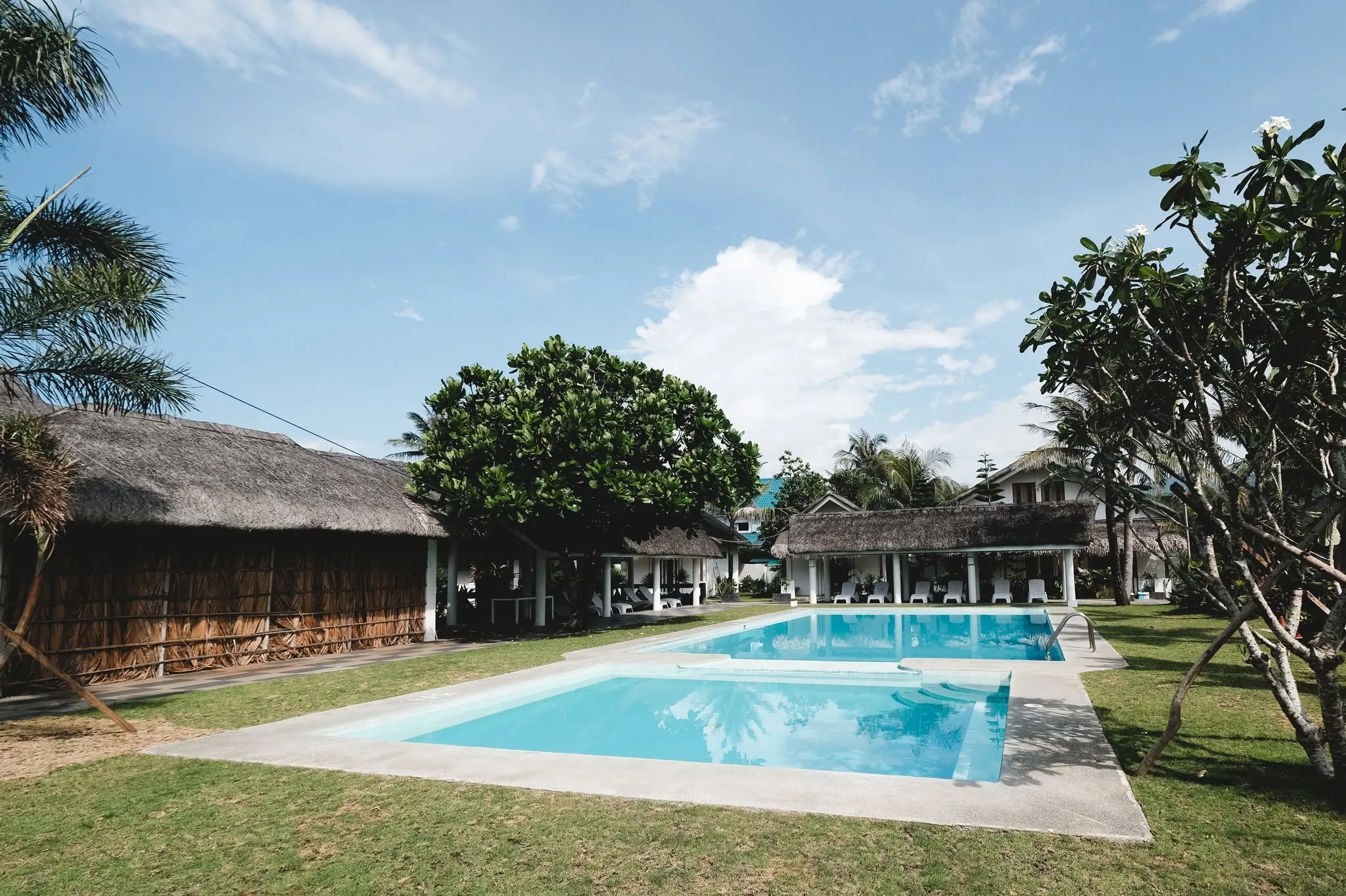 A quiet corner of Ikani Surf Resort